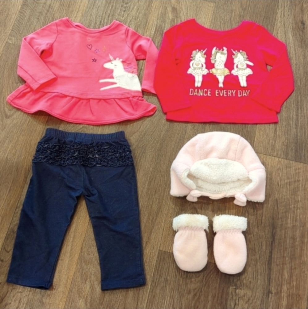 Baby Girl Lot Of 12m And 12-18m Clothes